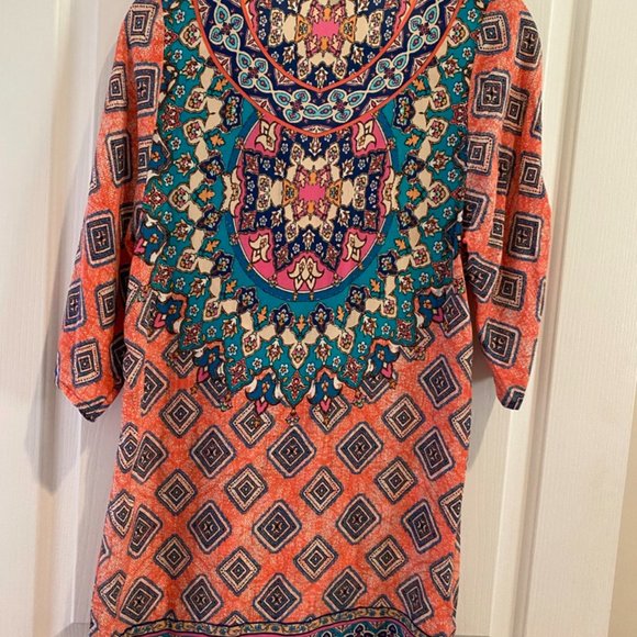 Tolani multi-color dress - Picture 3 of 3